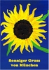 LebensArt-Bild: Sonnenblumen Gruss